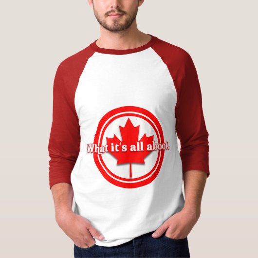 Canada - alles wat het is t-shirt (Voorkant)