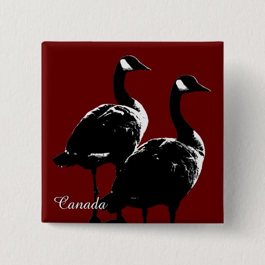 Canada Anthem Button Canada Souvenirs Canada Gift (Voorkant)
