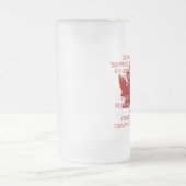 Canada Anthem Glass Souvenir Beer Mok Canada Gift (Center)