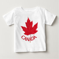Canada Baby T-shirt Canada Souvenir Baby Shirten
