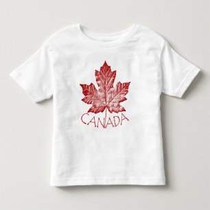 Canada Baby T-shirt gepersonaliseerd Baby Shirt