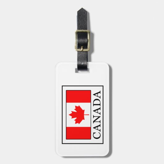 Canada Bagagelabel (Voorkant verticaal)