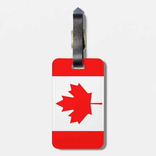 Canada Bagagelabel (Achterkant verticaal)