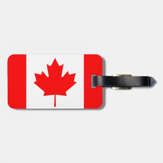 Canada Bagagelabel (Achterkant horizontaal)