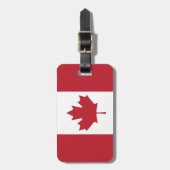 Canada-Bagagelabel Bagagelabel (Voorkant verticaal)