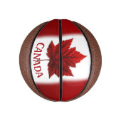 Canada Basketball Custom Canada Maple Leaf Gifts Basketbal (Verticaal)