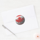 Canada Basketball Ronde Sticker (Envelop)