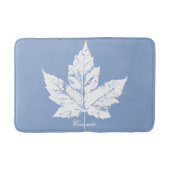 Canada Bath Mat Blue Custom Canada Souvenir Decor (Voorkant)