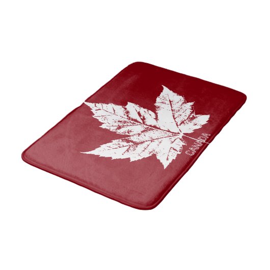 Canada Bath Mat Cool Custom Canada Souvenir Decor (Gekanteld)