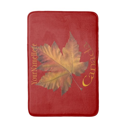 Canada Bath Mat Custom Canada Maple Leaf Souvenir (Voorkant Verticaal)