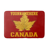 Canada Bath Mat Custom Varsity Canada Souvenir (Voorkant)