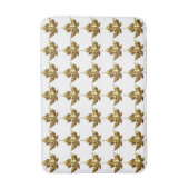 Canada Bath Mat Gold Custom Canada Souvenir Decor (Voorkant Verticaal)