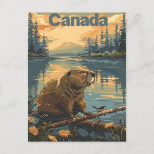 Canada Beaver Briefkaart