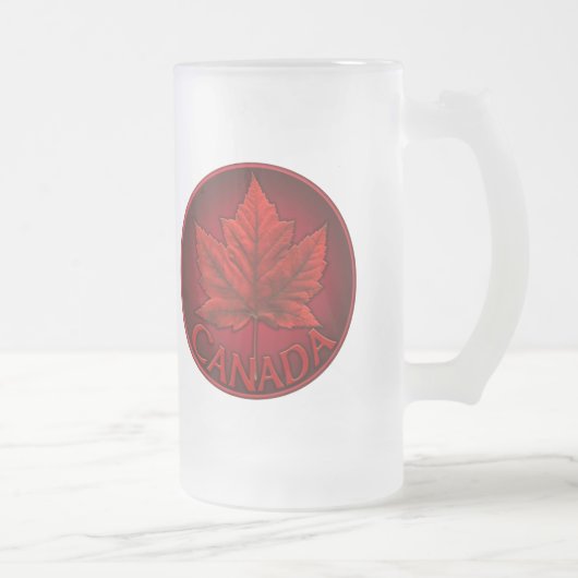 Canada Beer Mok Canada Maple Leaf Souvenir Glasses (Rechts)
