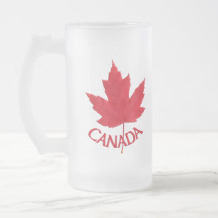 Canada Beer Mug Canada Maple Leaf Souvenir lunette