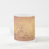Canada Beer Mugs Canada Maple Leaf Souvenir verre (Devant gauche)