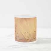 Canada Beer Mugs Canada Maple Leaf Souvenir verre (Centre)