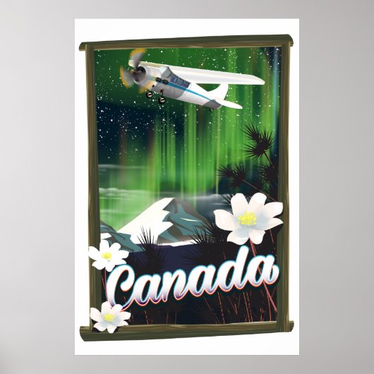 Canada berg reisposter poster (Voorkant)