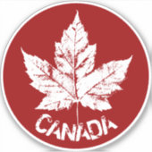 Canada besluit de Aangepaste Stickers van Canada (Voorkant)