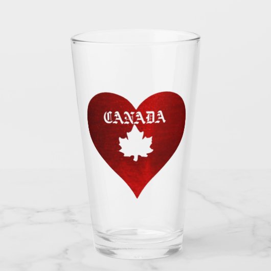 CANADA BIER GLAS (Voorkant)
