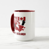 Canada Bigfoot Research Mok (Voorkant links)