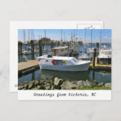 CANADA, BinnenHaven, Victoria, BC Briefkaart (Voorkant / Achterkant)