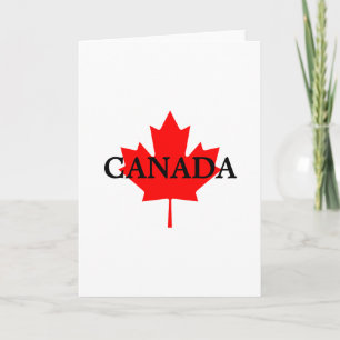 CANADA Blanco Notitiekaart