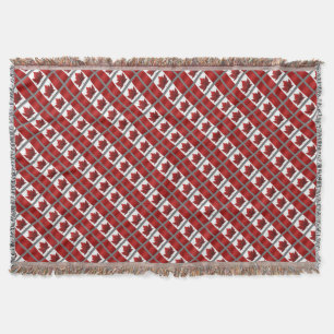 Canada Blanket Canada Flag Souvenir Throw Deken