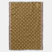 Canada Blanket Canada Gold Canada Medal Throw Deken (Voorkant Verticaal)