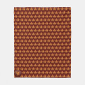 Canada Blanket Canada Maple Leaf Fleece Blanket Deken (Voorkant)