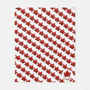 Canada Blanket Canada Maple Leaf Souvenir Blanket Fleece Deken