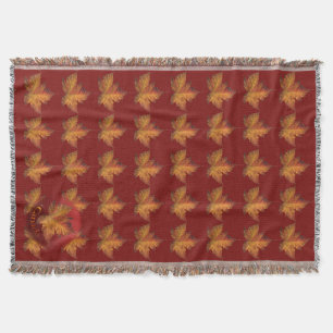 Canada Blanket Canada Maple Leaf Souvenir Throw Deken