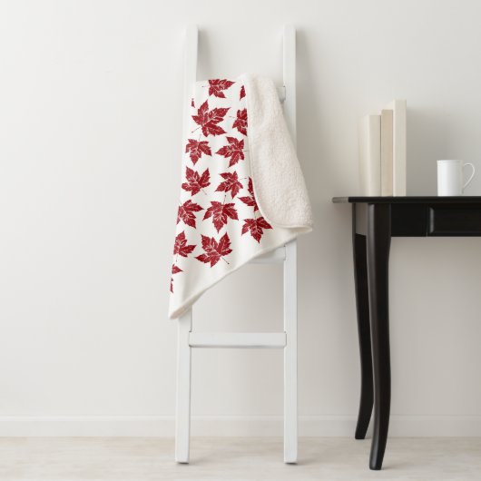 Canada Blanket Canada Maple Leaf Throw Blankets Bl (In situ)