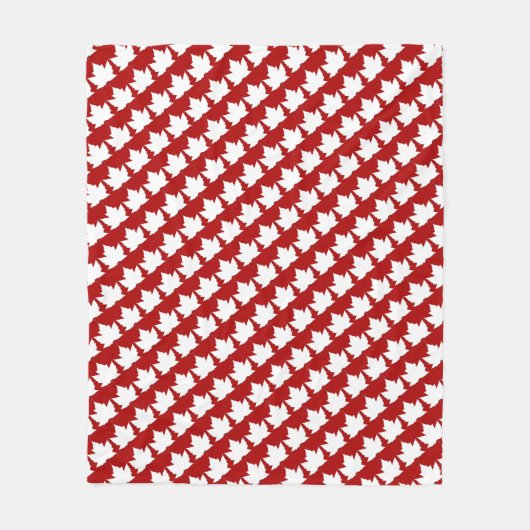 Canada Blanket Canada Souvenir Fleece Blanket (Voorkant)