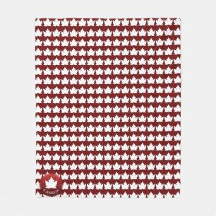 Canada Blanket Canada Souvenir Fleece Blanket
