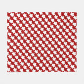 Canada Blanket Canada Souvenir Fleece Blanket Deken (Voorkant (Horizontaal))