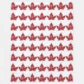 Canada Blanket Cool Canada Souvenir Fleece Blanket (Voorkant)