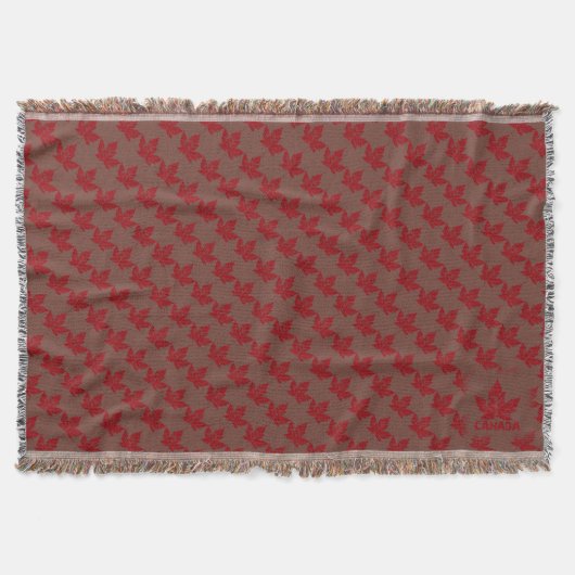 Canada Blanket Cool Canada Souvenir Throw Blanket Deken (Voorkant)