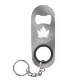Canada Bottle Open Canada Maple Leaf Souvenirs Mini Flessenopener (Voorkant)