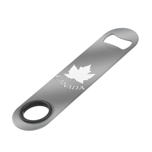 Canada Bottle Open Canada Maple Leaf Souvenirs Speed Flessenopener (Voorkant Gekanteld)