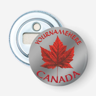 Canada Bottle Open Custom Canada Souvenirs Button Flesopener