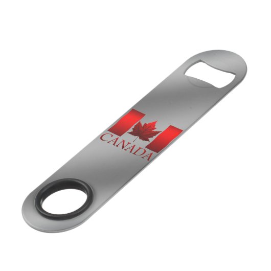 Canada Bottle Opener Canada Drapeau Souvenirs (Devant angulaire)
