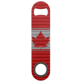 Canada Bottle Opener Canada Winter Print Souvenirs (Devant)