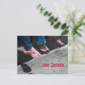 Canada briefkaart (Staand voorkant)