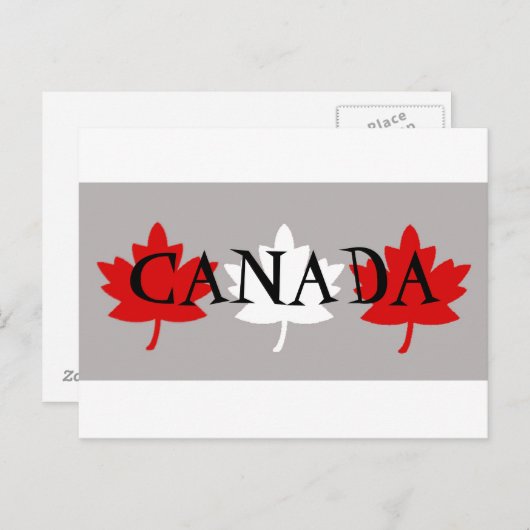 Canada Briefkaart (Voorkant / Achterkant)