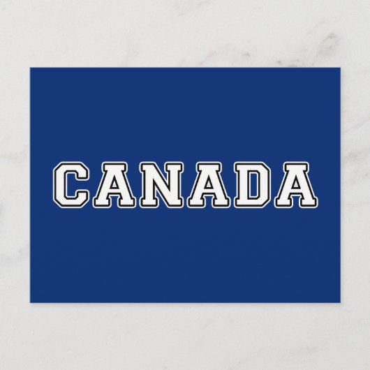 Canada Briefkaart (Voorkant)