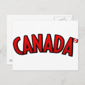 Canada Briefkaart (Voorkant / Achterkant)