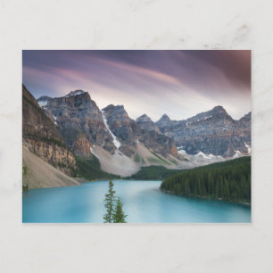Canada - briefkaart van het meer van Moraine nr. 2