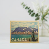 Canada Briefkaart Vintage Travel (Staand voorkant)