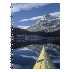 Canada, British Columbia, Banff. Kayak-boeg Notitieboek